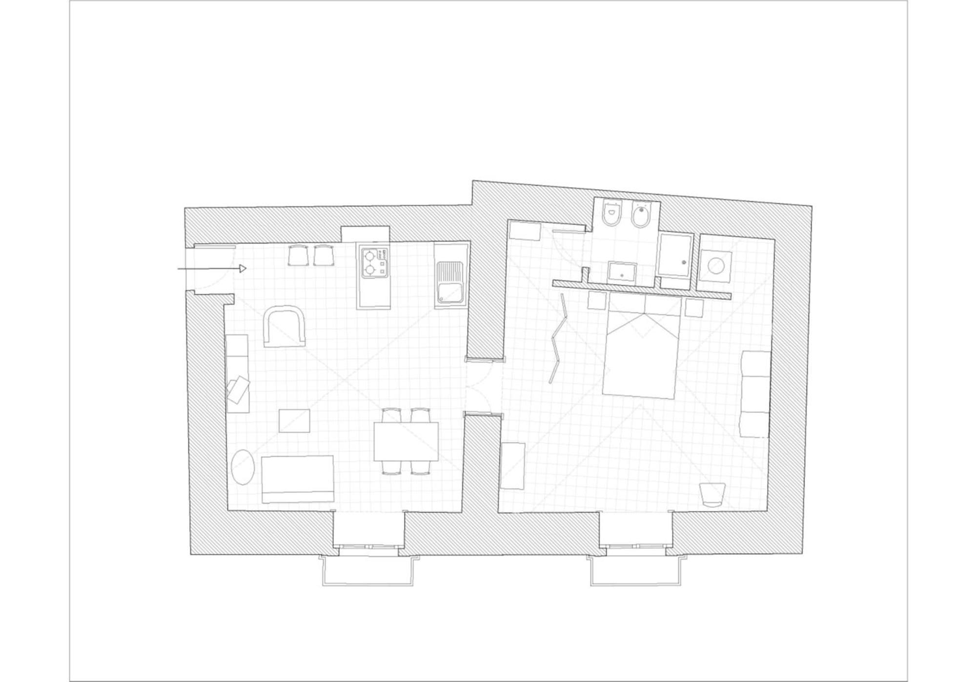 Tre Vie Apartment Con Terrazzo Giardino Pensile CTA Exterior foto